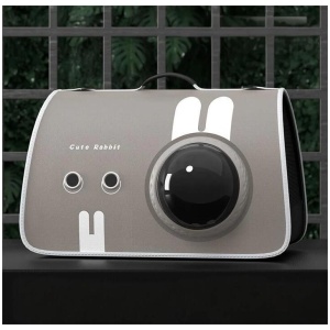 Printed Space Capsule Cat Bag, Large Capacity Crossbody Dog Bag, Universal Pet Bag for All Seasons