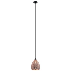 RICTUS Pendant Lamp Light Interior ES Copper (Glass) Ellipse with Segments OD225mm