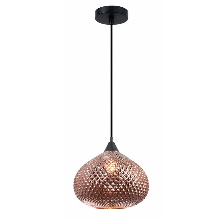 RICTUS Pendant Lamp Light Interior ES Copper (Glass) Wine Glass with Segments OD290mm
