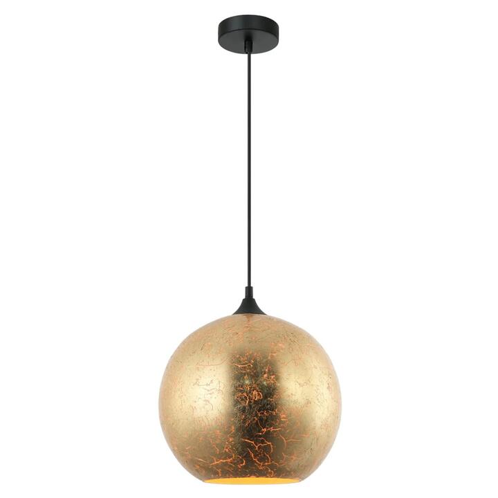 ROCHE Pendant Lamp Light Interior ES 40W Matte Gold Wine Glass with White Interior