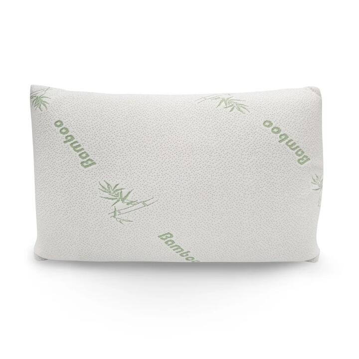 ROYAL COMFORT BAMBOO COVERED MEMORY FOAM PILLOW - SINGLE