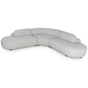 Ramiro Corner Sofa - Clay Grey by Interior Secrets - AfterPay Available