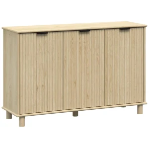 Randy Swedish Buffet Unit Sideboard Storage Cabinet 3-Doors Oak