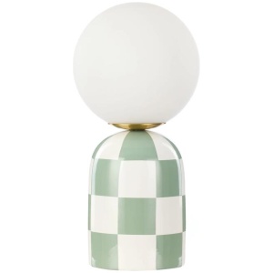 Rannells Checkered Table Lamp by Interior Secrets - AfterPay Available