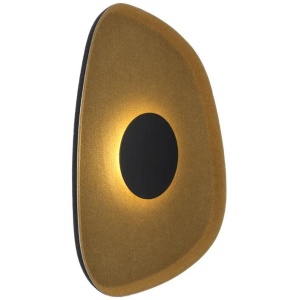 Raxa Industrial Wall Lamp Light Felt Aluminium Acrylic Green Black Textured