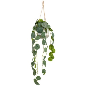 Real Touch Begonia 105cm Artificial Plant Flower Arrangement Decorative In Hanging Planter