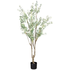 Real Touch True Blue Eucalyptus 180cm Artificial Plant Flower Arrangement Decorative