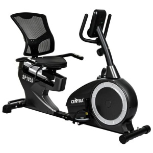 Recumbent Magnetic Exercise Bike with 16 Resistance Levels | Adjustable Seat, Heart Rate Monitor & LCD Display