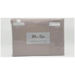 Renee Taylor 1500 Thread Count Cotton Blend Sheet Set - King - Stone