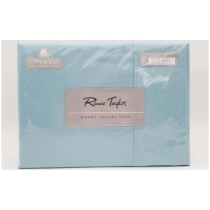 Renee Taylor 1500 Thread count Cotton Blend Sheet sets King Mist