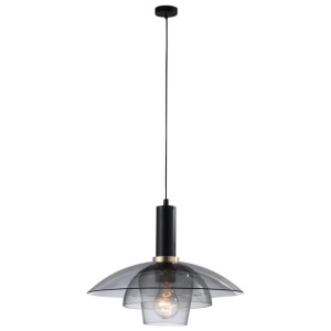Revivo Modern 3-Inverted Bowl Design Pendant Lamp Light Grey