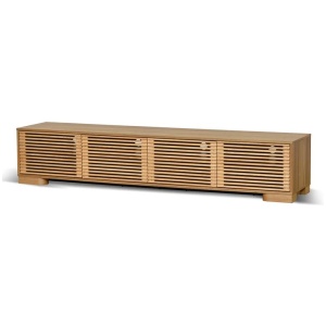Riley 2.3m TV Entertainment Unit - Natural by Interior Secrets - AfterPay Available