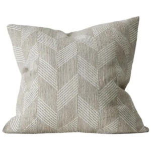 Riva 50cm Geometric Chevron Pattern Cushion by Interior Secrets - AfterPay Available