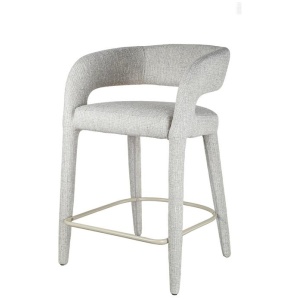 Roni 65cm Bar Stool - Chrome Grey by Interior Secrets - AfterPay Available