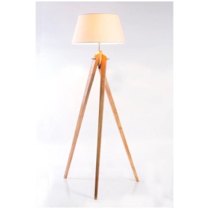 Rosalyn Classic Tripod Floor Lamp - Natural