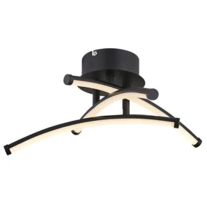 Rosewarn Dimmable 3 Lights LED Modern Elegant Pendant Lamp Ceiling Light - Black