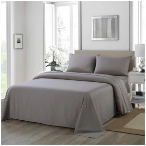 Royal Comfort 1200TC Ultrasoft 4 Piece Sheet Set - Double - Charcoal