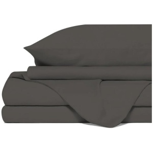 Royal Comfort 1500TC Cotton Rich Fitted 4 PC Sheet sets King Dusk Grey