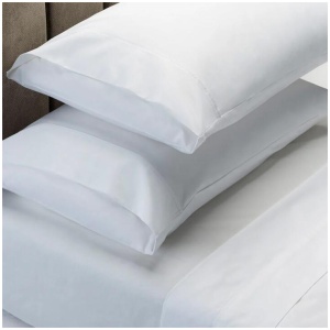 Royal Comfort 1500TC Cotton Rich Fitted 4 PC Sheet sets Queen White