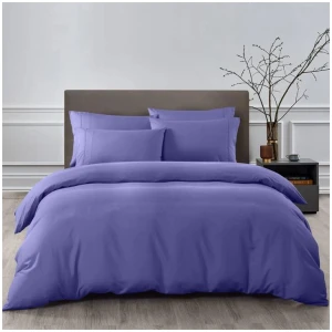 Royal Comfort Bamboo Cooling 2000TC Quilt Cover Set - King-Royal Blue