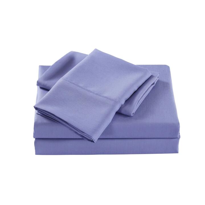 Royal Comfort Bamboo Cooling 2000TC Sheet Set - Double-Mid Blue