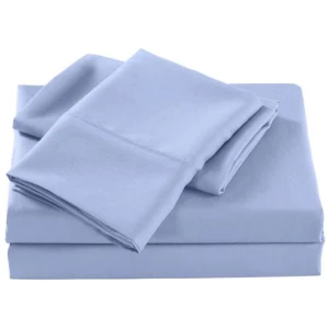 Royal Comfort Bamboo Cooling 2000TC Sheet Set - King-Light Blue