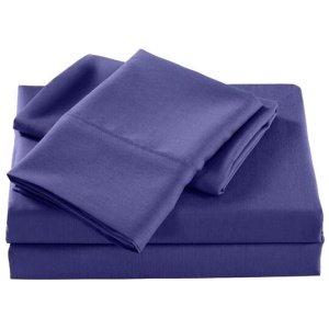 Royal Comfort Bamboo Cooling 2000TC Sheet Set - King-Royal Blue
