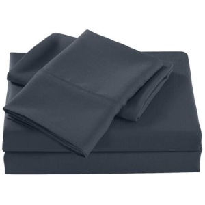 Royal Comfort Bamboo Cooling 2000TC Sheet Set - Single - Charcoal