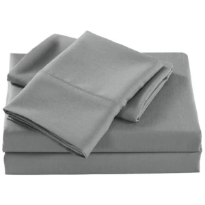 Royal Comfort Bamboo Cooling 2000TC Sheet Set - Single - Mid Grey