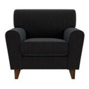 Ruby Armchair Black 1 Seater