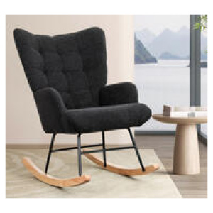 Ryder Rocking Armchair Grey