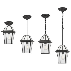 Rye Vintage Pendant Hanging Lamp Light Glass Solid Brass Clear Black