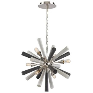 SPUTNIK Pendant Lamp Light Interior ESx6 Dark & Light Grey Sea Anemone OD620.5mm
