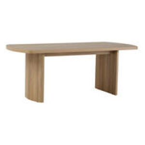 Santanera 6 Seater Rectangle Dining Table Brown