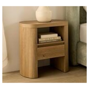Santanera Bedside Table Brown