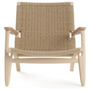 Sawyer Wooden Armchair Relaxing Accent Lounge Chair Natural