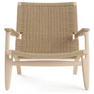 Sawyer Wooden Armchair Relaxing Accent Lounge Chair Natural