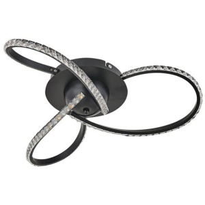 Sayer Dimmable 3-Lights LED Modern Elegant Pendant Lamp Ceiling Light - Black