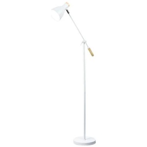 Scandinavian Style Adjustable Floor Lamp - White