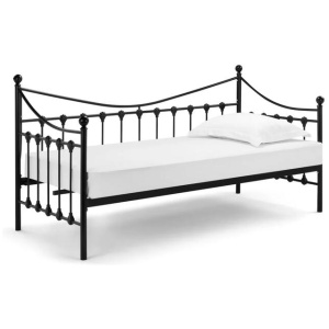 Seattle Metal Bed Frame Day Bed Single Size - Black