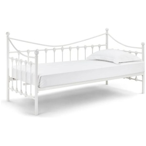 Seattle Metal Day Bed Frame White