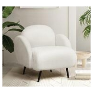 Selby Armchair White 1 Seater