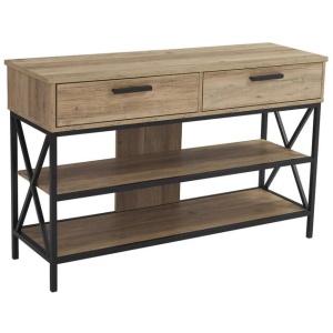 Seneca Wooden Multi-Purpose Hallway Console Table TV Stand 120cm Rustic