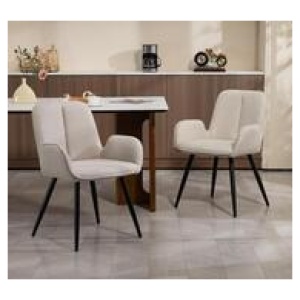 Set Of 2 Savoy Dining Chairs Grey