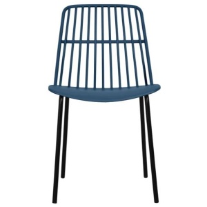 Set of 2 Betty Kitchen Dining Chairs - Blue