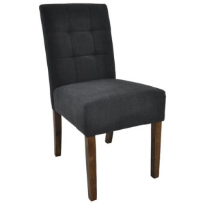 Set of 2 - Jessie Dining Chair - Charcoal