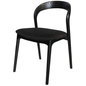 Set of 2 - Marlow Dining Chair - Full Black by Interior Secrets - AfterPay Available