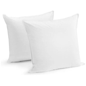 Set of 2 Microfibre European Pillows