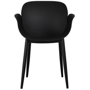 Set of 2 Olive Kitchen Dining Chairs - Black