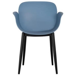 Set of 2 Olive Kitchen Dining Chairs - Blue